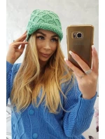 Roma Bis fleecová čiapka K235 mint Roma Bis fleecová čiapka K235 mint