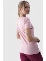 Dámské Hladké Tričko S Růžové model 21668570 - 4F