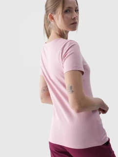 Dámské Hladké Tričko S Růžové model 21668570 - 4F