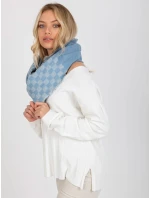 Tunelová šála AT KM model 17833610 světle modrá - FPrice