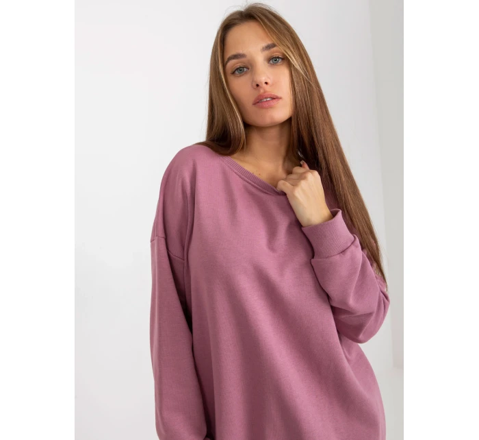 Mikina RV BL 8310.60 tmavo ružová