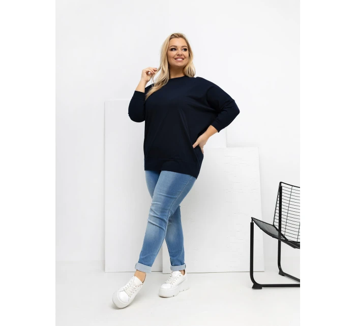 Blúzka RV BZ A1075.96 námornícka modrá