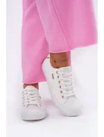 Dámské plátěné tenisky Big Star – bílé Dámské plátěné tenisky Big Star – bílé