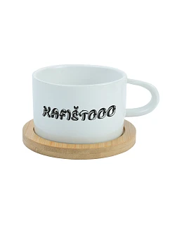 KAFIŠTOOO - biela hrnčeková makrónka 200 ml