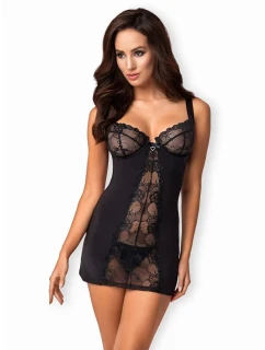 košilka chemise black  model 20900884 - Obsessive