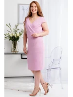 Dámske šaty SA616 staroružové - Karko