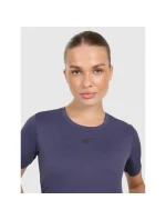 Dámsky rýchloschnúci top na jogu a pilates 4F 4FWAW25TFTSF1524-31S Dámsky rýchloschnúci top na jogu a pilates 4F 4FWAW25TFTSF1524-31S