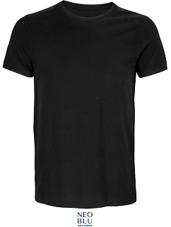 Unisex piqué tričko deep black model 22500266 - NEOBLU