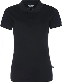 Dámské piqué polo z těžké bavlny 74.0 black model 22413051 - Pure Waste