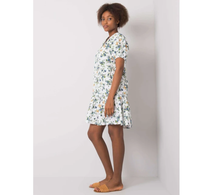 Šaty RO SK 2508.38P biela zelená