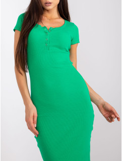 Zelené pruhované šaty od Netrice RUE PARIS