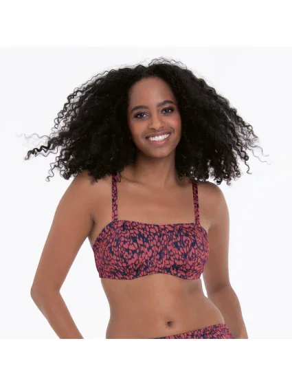 Vrchný diel plaviek Bella 8789-1 ružovo-modrý - Anita Vrchný diel plaviek Bella 8789-1 ružovo-modrý - Anita