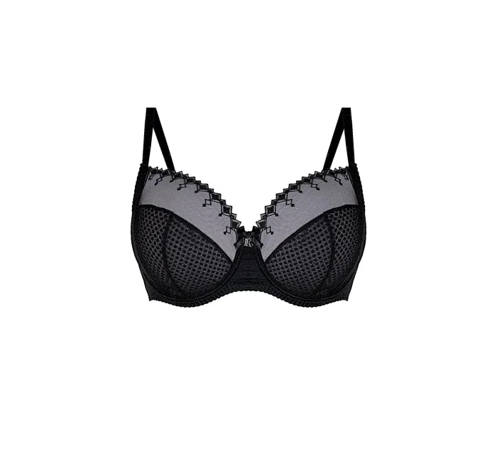 Dámská měkká podprsenka BC model 20487499 Michelle černá - Kinga Dámská měkká podprsenka BC model 20487499 Michelle černá - Kinga