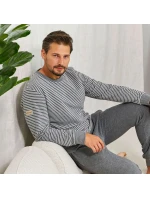 Pánské pyžamo model 21398108 dark grey - Doctornap Pánské pyžamo model 21398108 dark grey - Doctornap