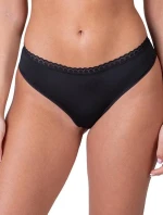 Dámske tangá DAILY MICRO THONG - BELLINDA - čierne