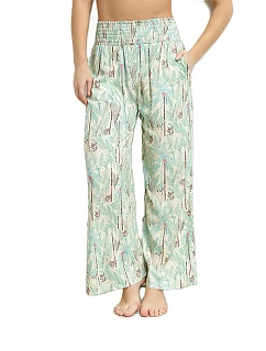 Dámské plážové kalhoty model 22207128 PANTS  zelená - DIM
