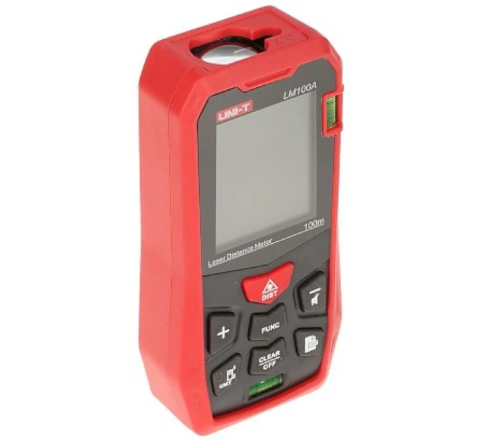 Laserový merač vzdialenosti, rozsah merania v metroch: 100 m, 2 x AAA