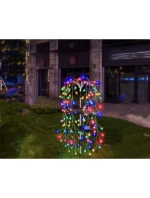 SOLÁRNY OHŇOSTROJ STROMOVÁ LAMPA VIACFAREBNÁ 72CM 120 LED SOLÁRNY OHŇOSTROJ STROMOVÁ LAMPA VIACFAREBNÁ 72CM 120 LED