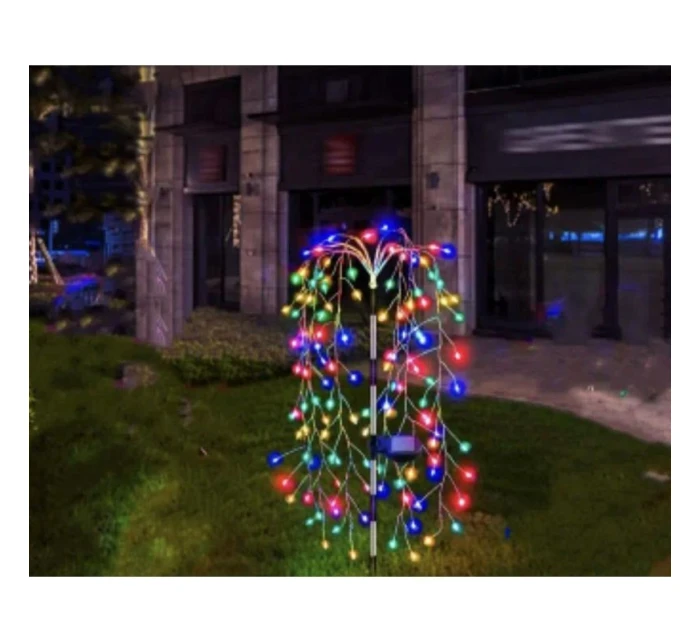 SOLÁRNY OHŇOSTROJ STROMOVÁ LAMPA VIACFAREBNÁ 72CM 120 LED SOLÁRNY OHŇOSTROJ STROMOVÁ LAMPA VIACFAREBNÁ 72CM 120 LED