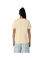 Koszulka damska Champion Short Sleeve żółta 119125 YS175