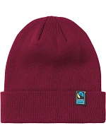 Neutral O 93055 Pletená čiapka z organického materiálu s certifikátom Fairtrade 77.9355 bordó