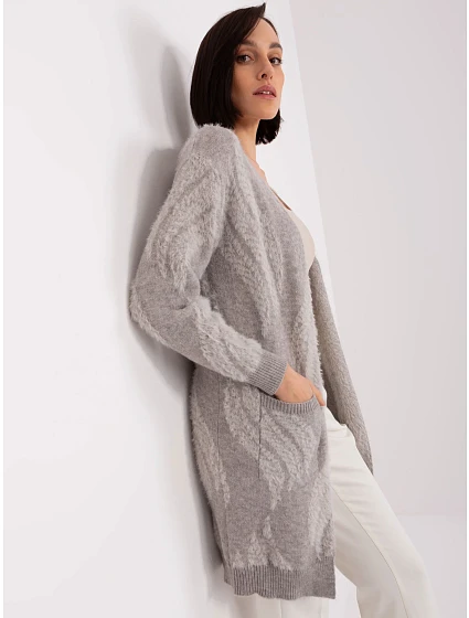 Sweter AT SW model 19040891 szary - FPrice