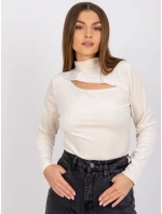 Blúzka DHJ BZ 6561.09P svetlo béžová