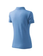 Pique Polo polokošile dámská nebesky modrá