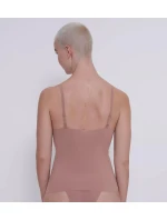 Dámsky top ZERO Feel 2.0 Špagetový top - BROWN - hnedý 1141 - SLOGGI