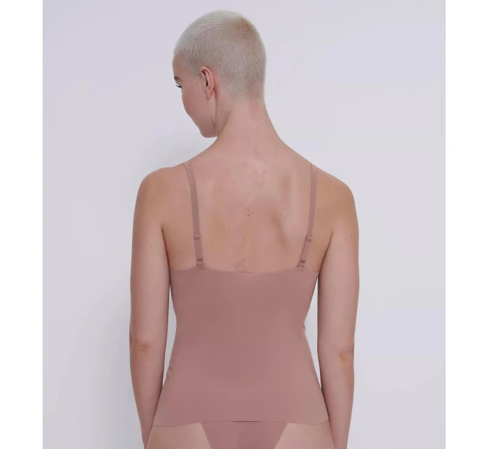 Dámsky top ZERO Feel 2.0 Špagetový top - BROWN - hnedý 1141 - SLOGGI