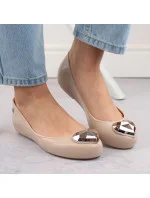 Pohodlné baleríny W nude model 21071872 - Zaxy