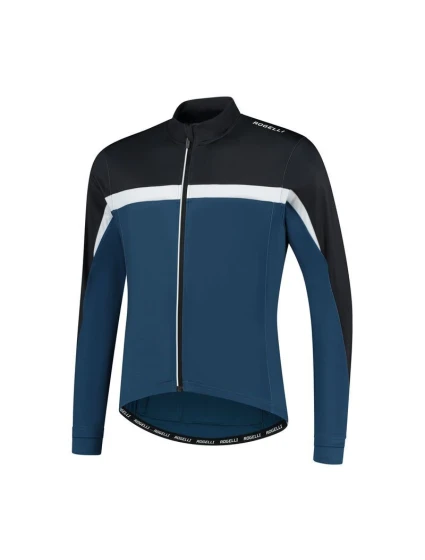 Rogelli COURSE dres s dlhým rukávom modrý S Rogelli COURSE dres s dlhým rukávom modrý S