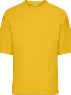 Daiber 8041 Ťažké bio tričko oversize 02.8041 sunflower