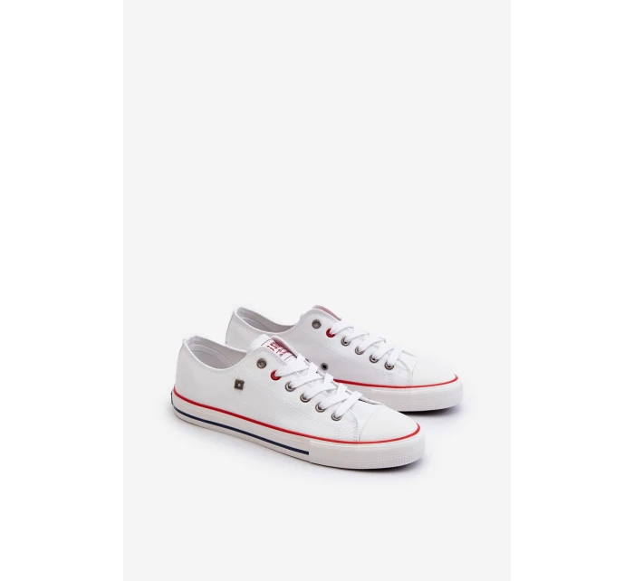 Trampki Męskie Big Star NN174301 HI-POLY SYSTEM Białe Trampki Męskie Big Star NN174301 HI-POLY SYSTEM Białe