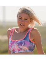 Dámska farebná športová podprsenka A6101 - Litex