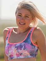 Dámska farebná športová podprsenka A6101 - Litex