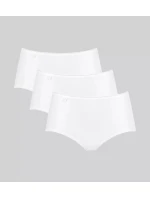 sloggi 24/7 Microfibre Midi C3P - WHITE - SLOGGI WHITE - SLOGGI