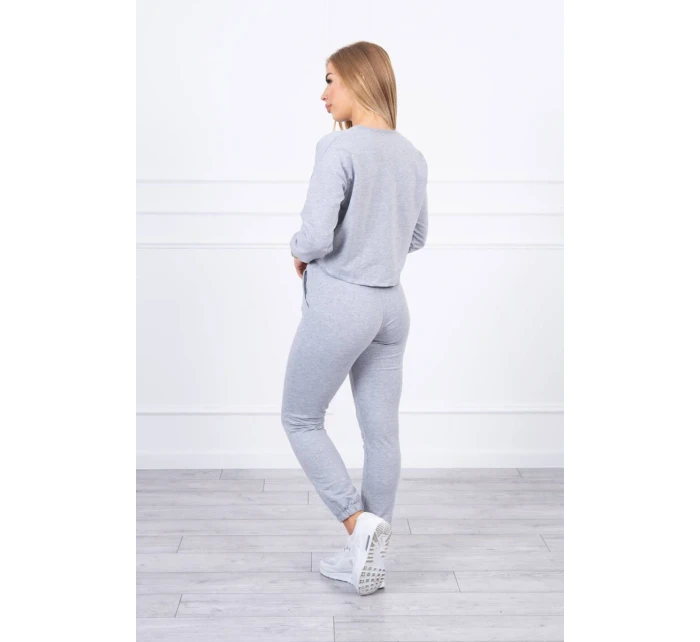 Atlanta šedá sada s potlačou Atlanta šedá sada s potlačou