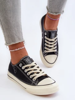 Niskie Trampki Damskie Big Star NN274269 Czarne