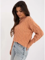 Sweter AT SW model 20459105 jasny pomarańczowy - FPrice