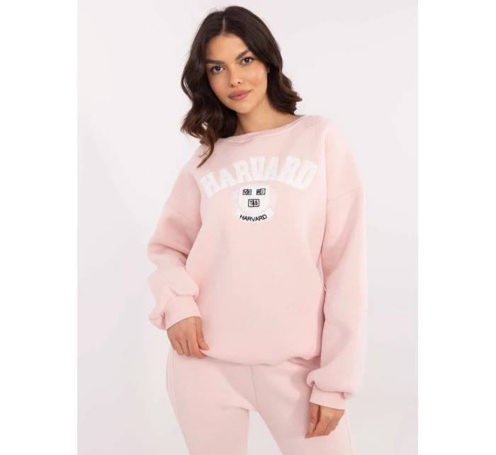 Mikina EM BL 617 16.01X svetlo ružová