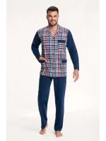 Pánské rozepínací pyžamo model 21180200 - Luna Pánské rozepínací pyžamo model 21180200 - Luna