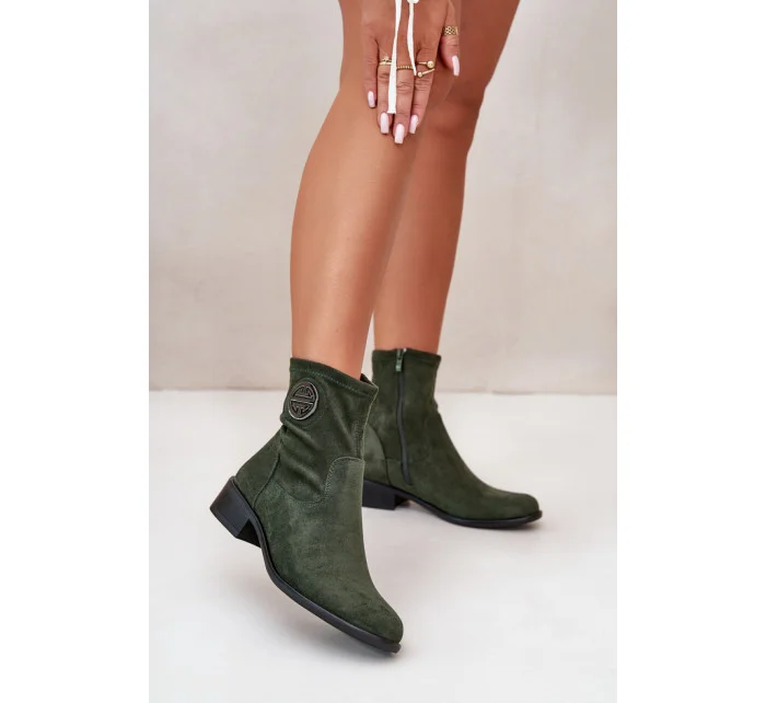 Topánky na podpätku model 199421 Step in style Topánky na podpätku model 199421 Step in style