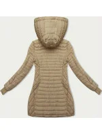 Dámská bunda v barvě s kapucí pro přechodné období model 18910687 - LHD Dámská bunda v barvě s kapucí pro přechodné období model 18910687 - LHD