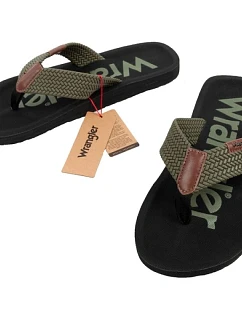 Pánske žabky Wrangler Zane Flipflop Green