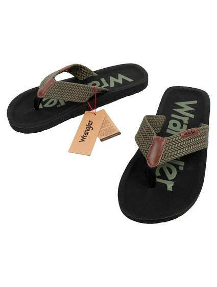 Pánske žabky Wrangler Zane Flipflop Green Pánske žabky Wrangler Zane Flipflop Green