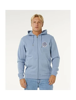 Pánska mikina RIP CURL Wettie Passage Icon Zip Thru, modrá