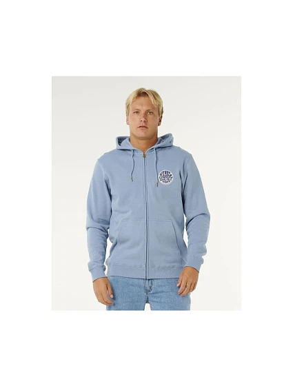 Pánska mikina RIP CURL Wettie Passage Icon Zip Thru, modrá Pánska mikina RIP CURL Wettie Passage Icon Zip Thru, modrá