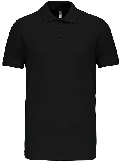 Kariban K 239 Pánske elastické polo tričko z piké 20.K239 čierne Kariban K 239 Pánske elastické polo tričko z piké 20.K239 čierne