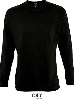 SOL'S New Supreme Unisex mikina 25.3250 čierna